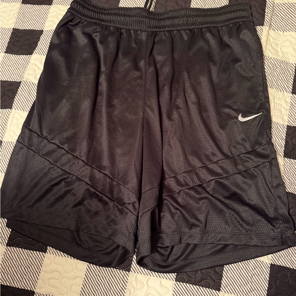 Nike Black Athletic Mesh Shorts with Tag